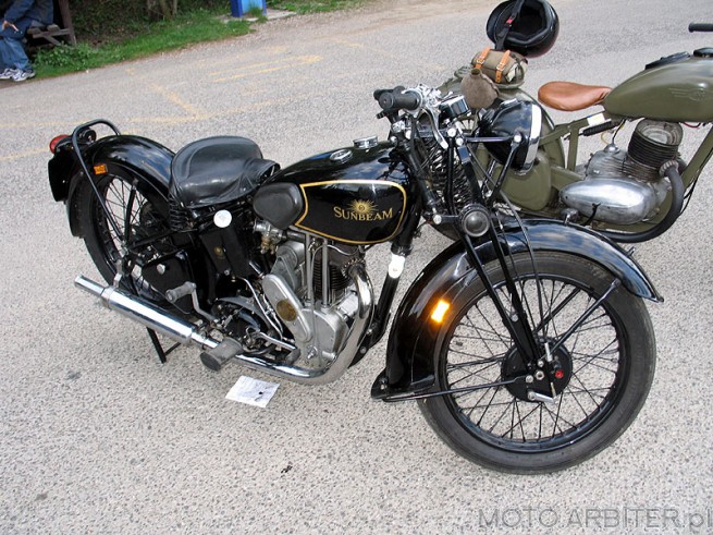 Motocykl Sunbeam. Sunbeam to firma brytyjska produkująca od 1899 roku bardzo znane ...
