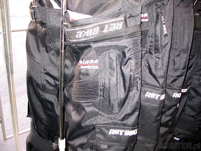 Spodnie tekstylne Ret bike - polski producent. Towar jest ok